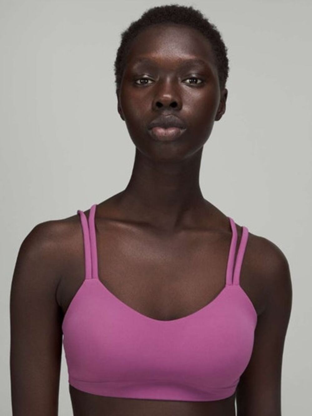 Lululemon Like a Cloud Bra *Light Support, B/C Cup Size 2 Vintage Plum